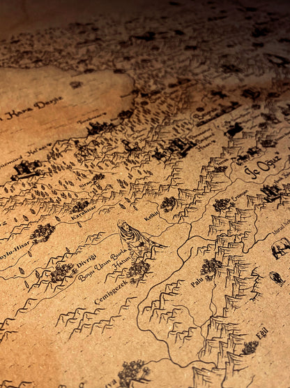Dede Korkut Saga Map: A Journey Through Turkic Legends