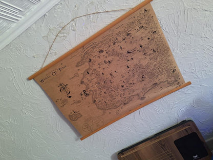 Carte du monde One Piece, Affiche de Monkey D Luffy