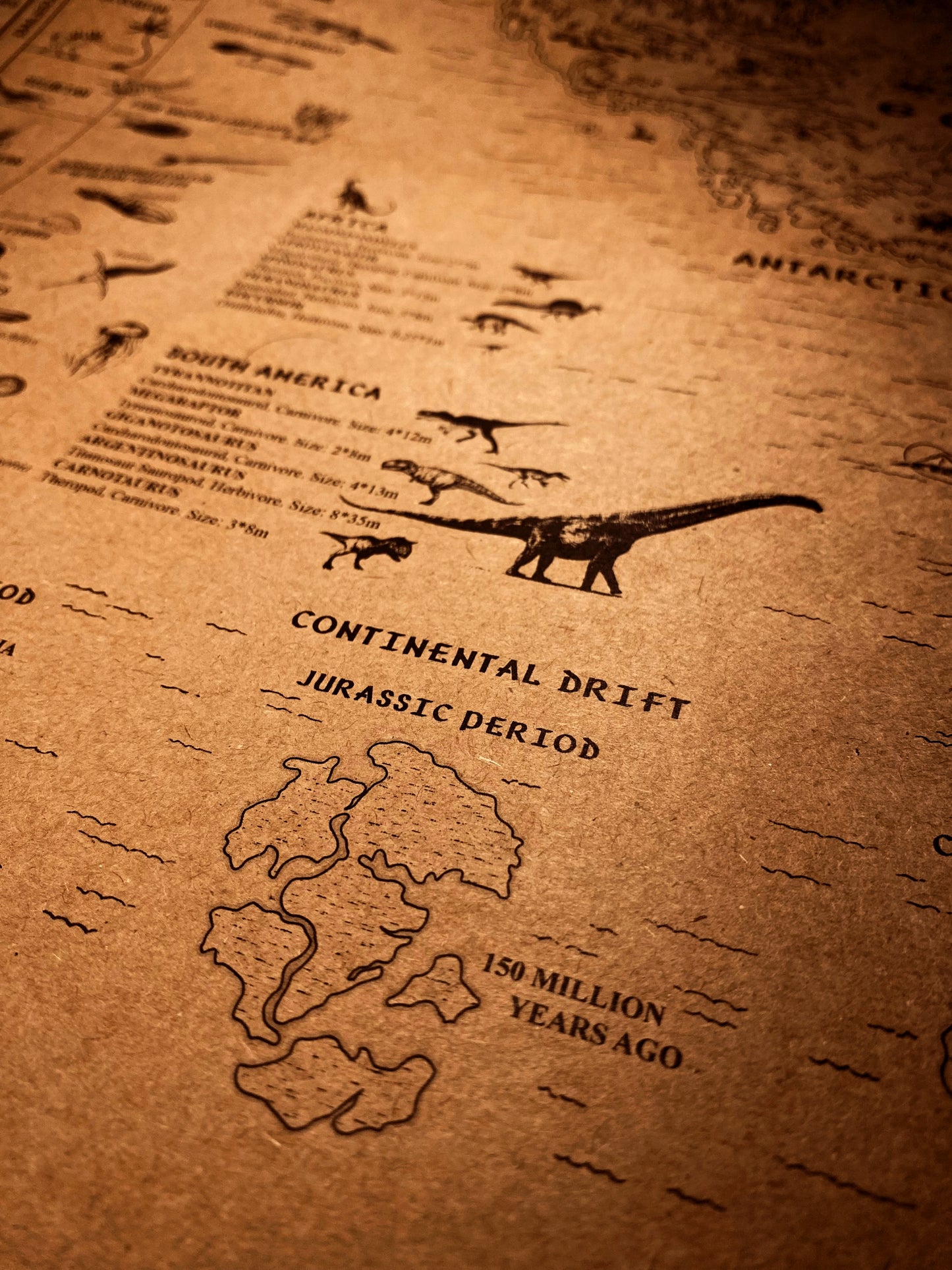 The Speculative Map of Supercontinent Pangaea