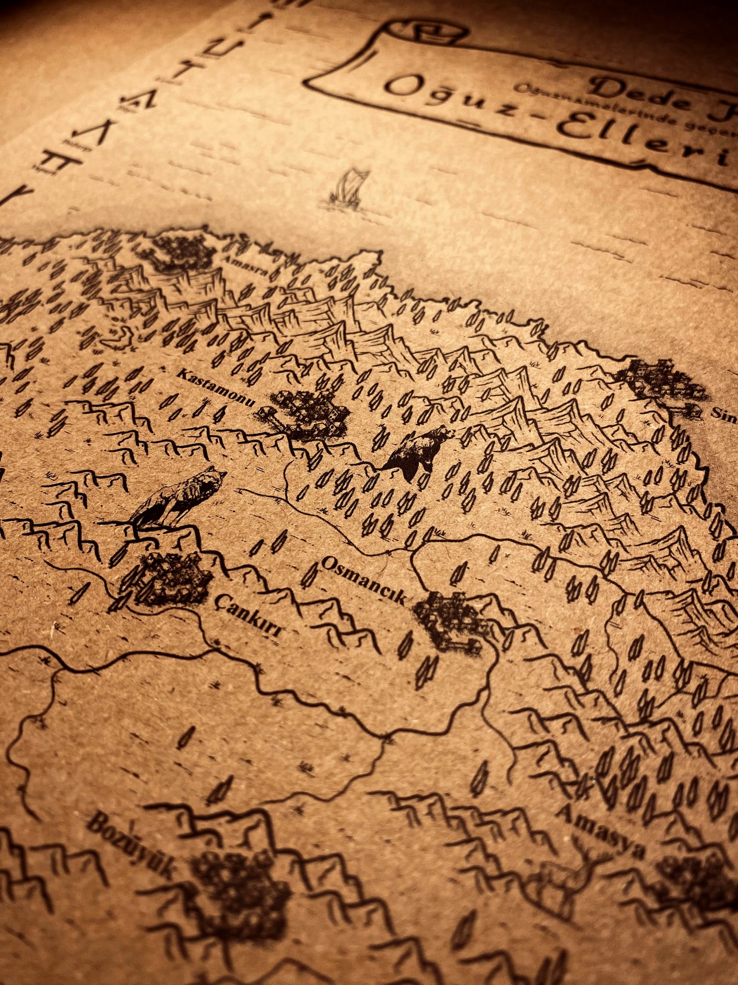 Dede Korkut Saga Map: A Journey Through Turkic Legends