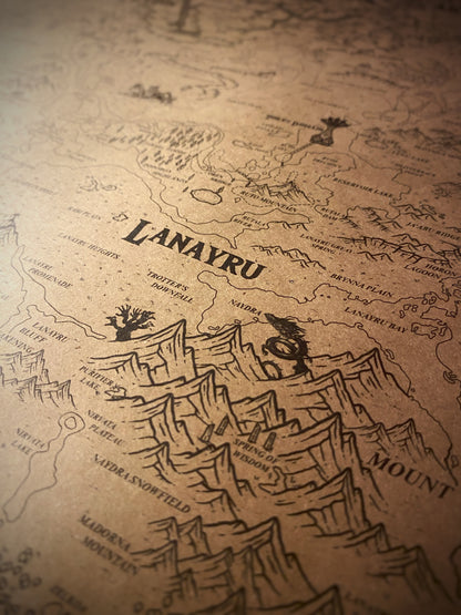 Map Of The Legend of Zelda, Hyrule World Map