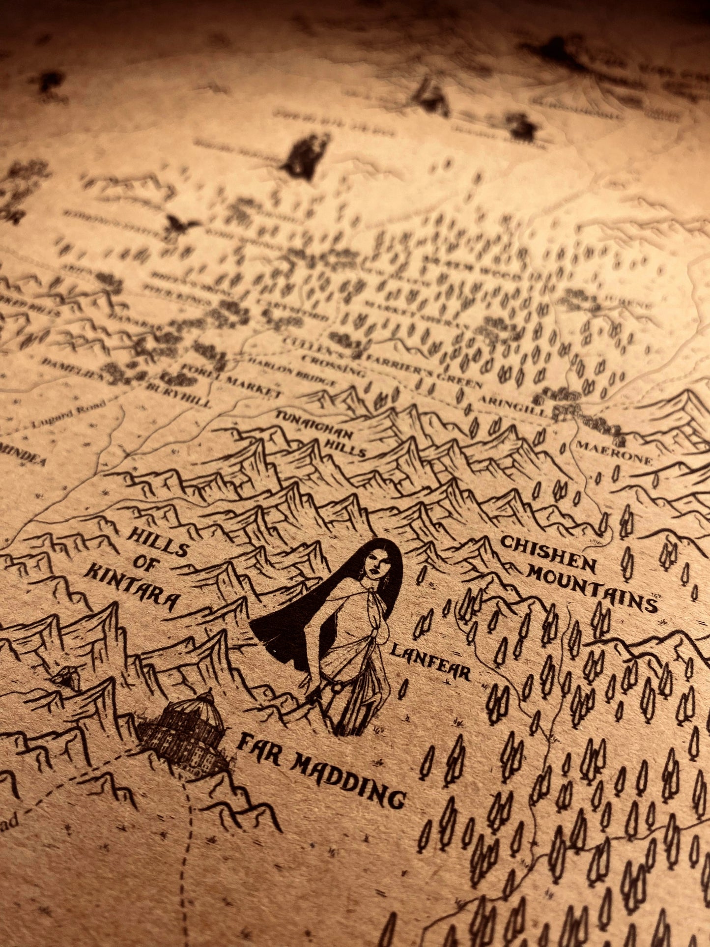 Carte du monde One Piece, Affiche de Monkey D Luffy