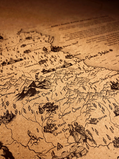 Dede Korkut Saga Map: A Journey Through Turkic Legends