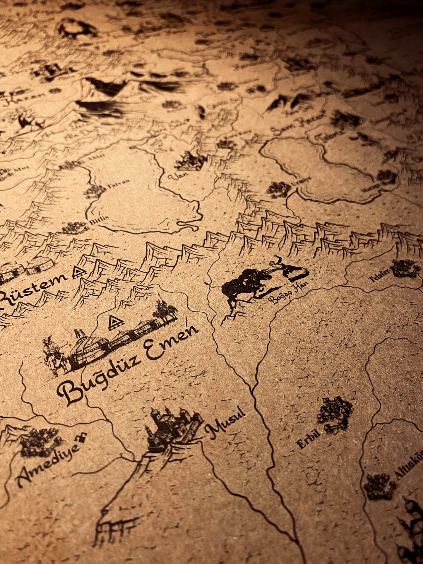 Dede Korkut Saga Map: A Journey Through Turkic Legends