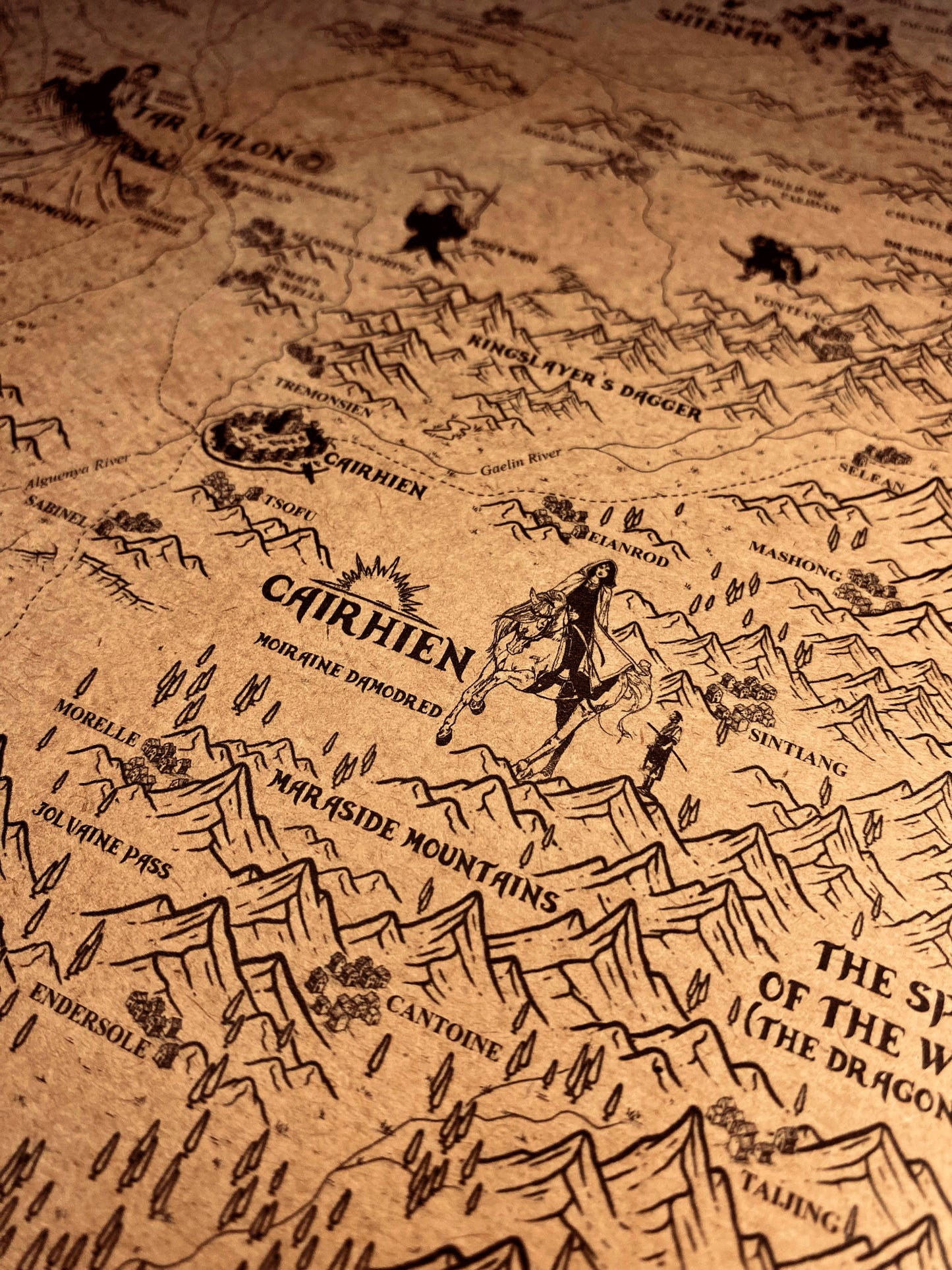 Carte du monde One Piece, Affiche de Monkey D Luffy