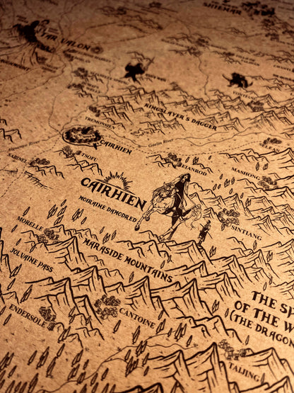 Carte du monde One Piece, Affiche de Monkey D Luffy