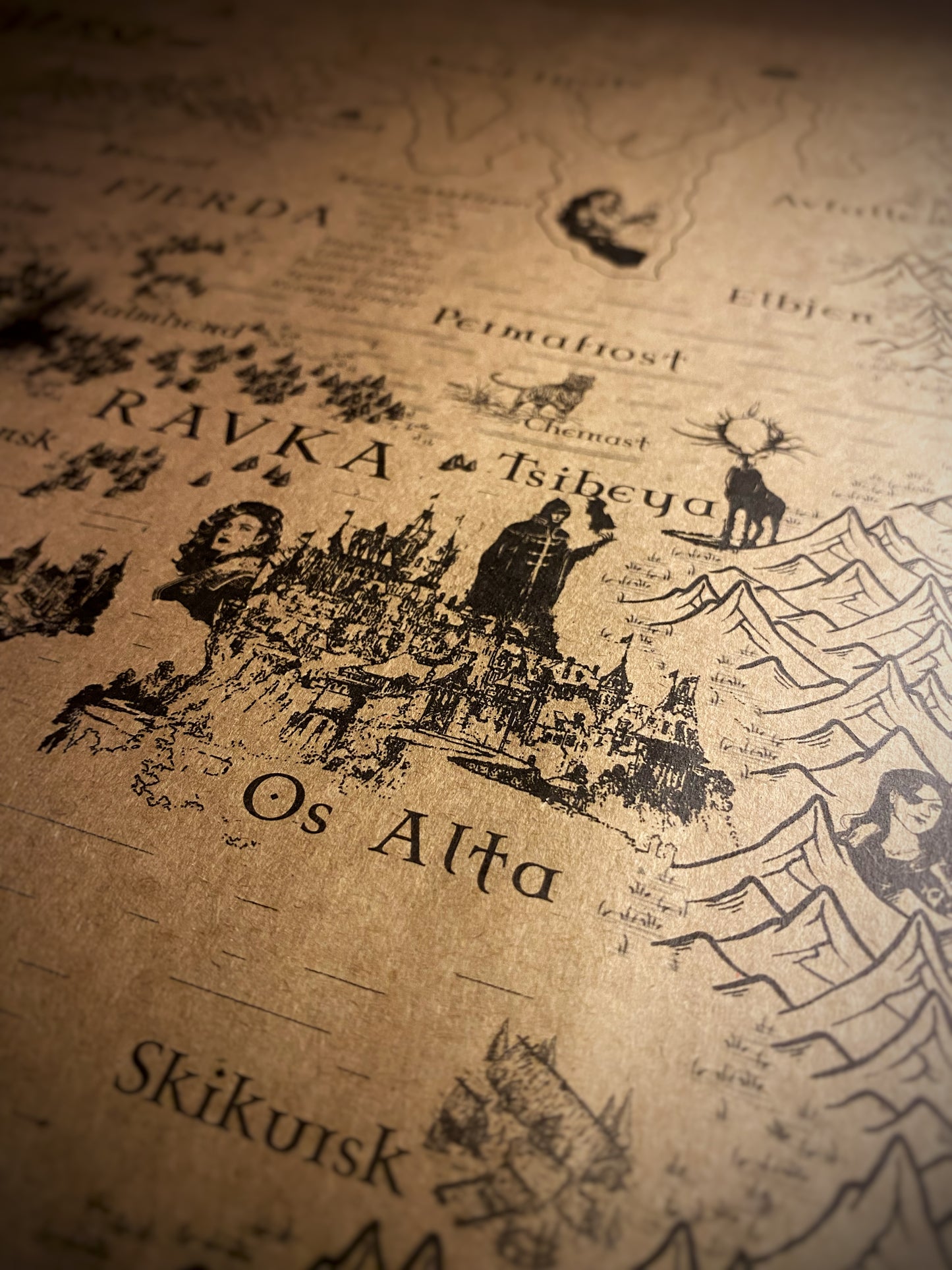 Shadow and Bone Series, Grishaverse Map