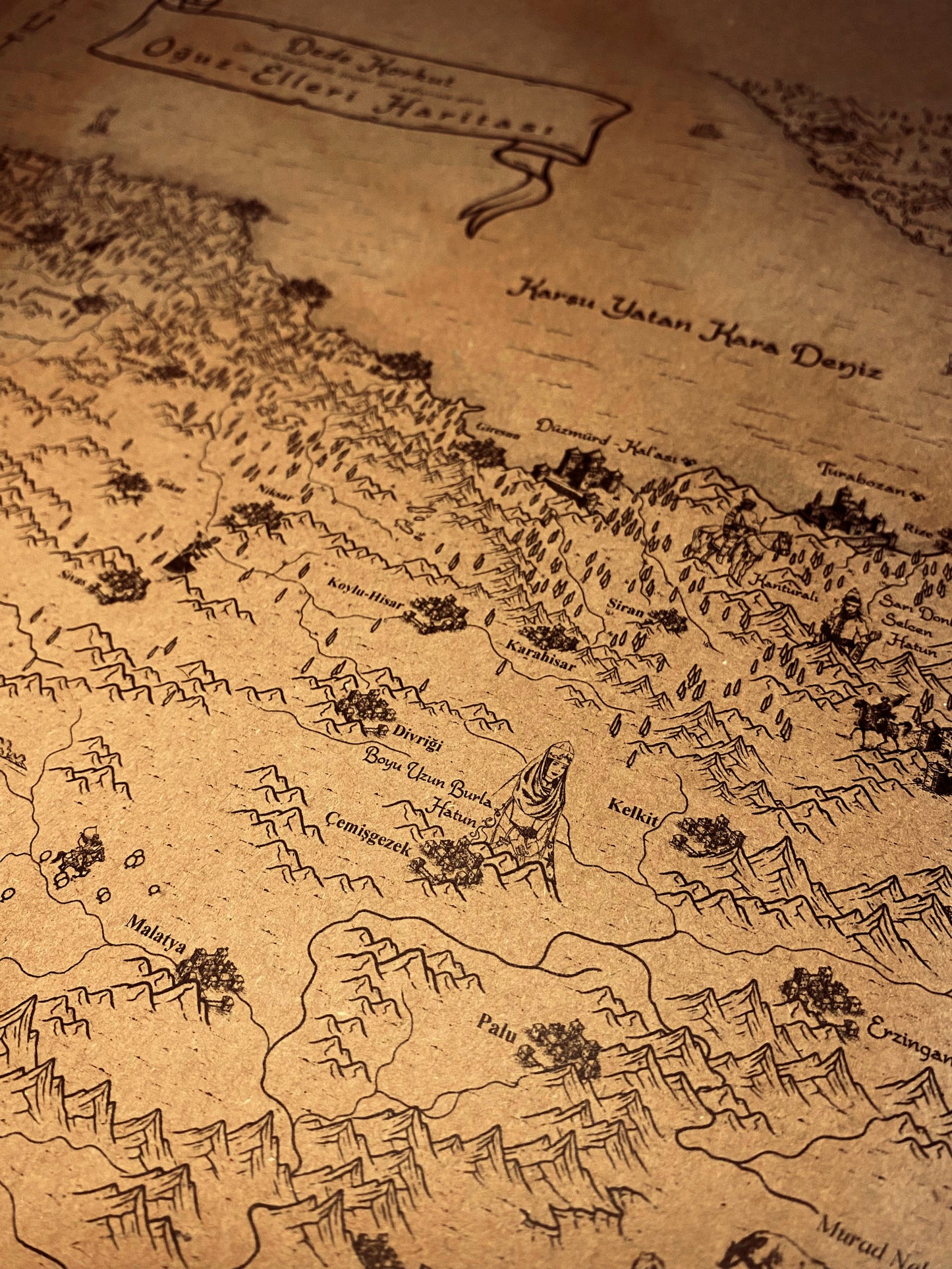 Dede Korkut Saga Map: A Journey Through Turkic Legends