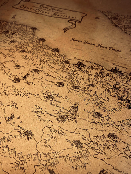 Dede Korkut Saga Map: A Journey Through Turkic Legends