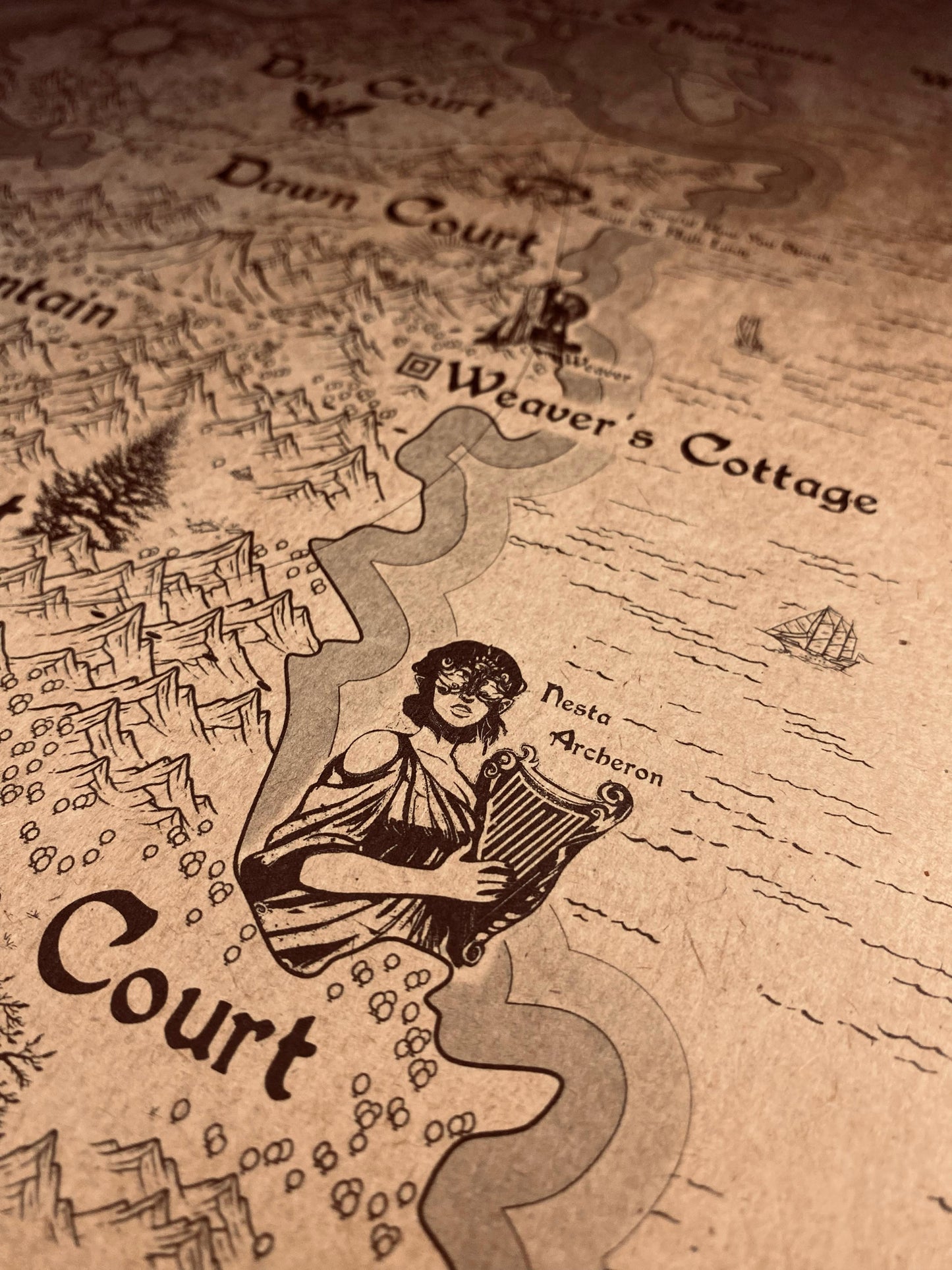 Carte du monde One Piece, Affiche de Monkey D Luffy
