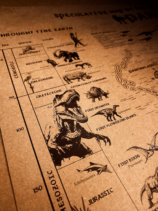 The Speculative Map of Supercontinent Pangaea