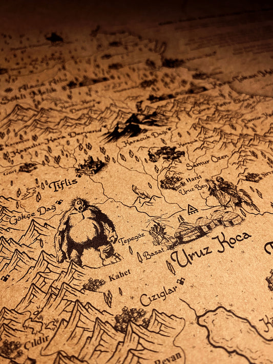 Dede Korkut Saga Map: A Journey Through Turkic Legends