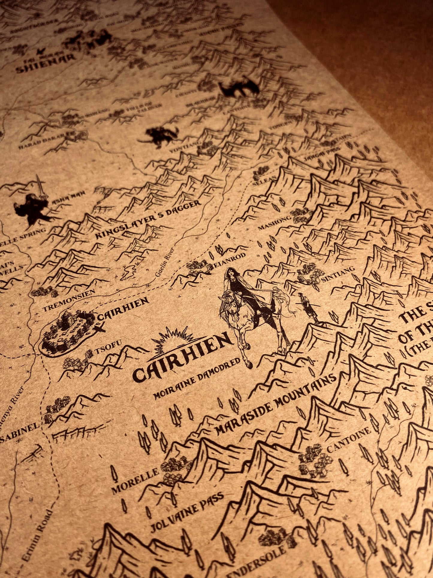 Carte du monde One Piece, Affiche de Monkey D Luffy