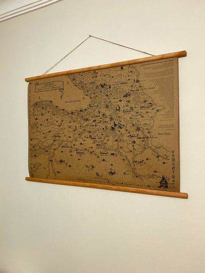 Dede Korkut Saga Map: A Journey Through Turkic Legends