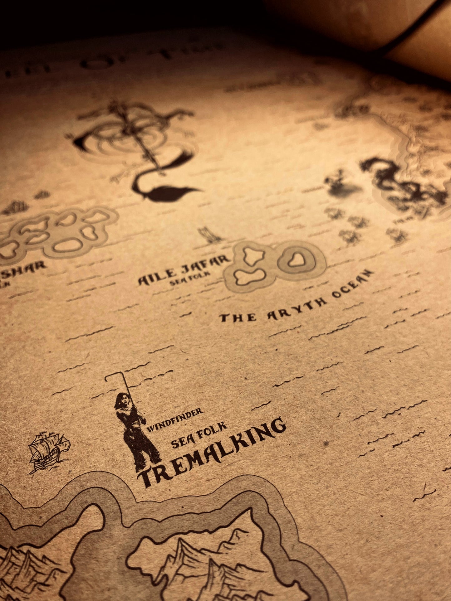 Carte du monde One Piece, Affiche de Monkey D Luffy