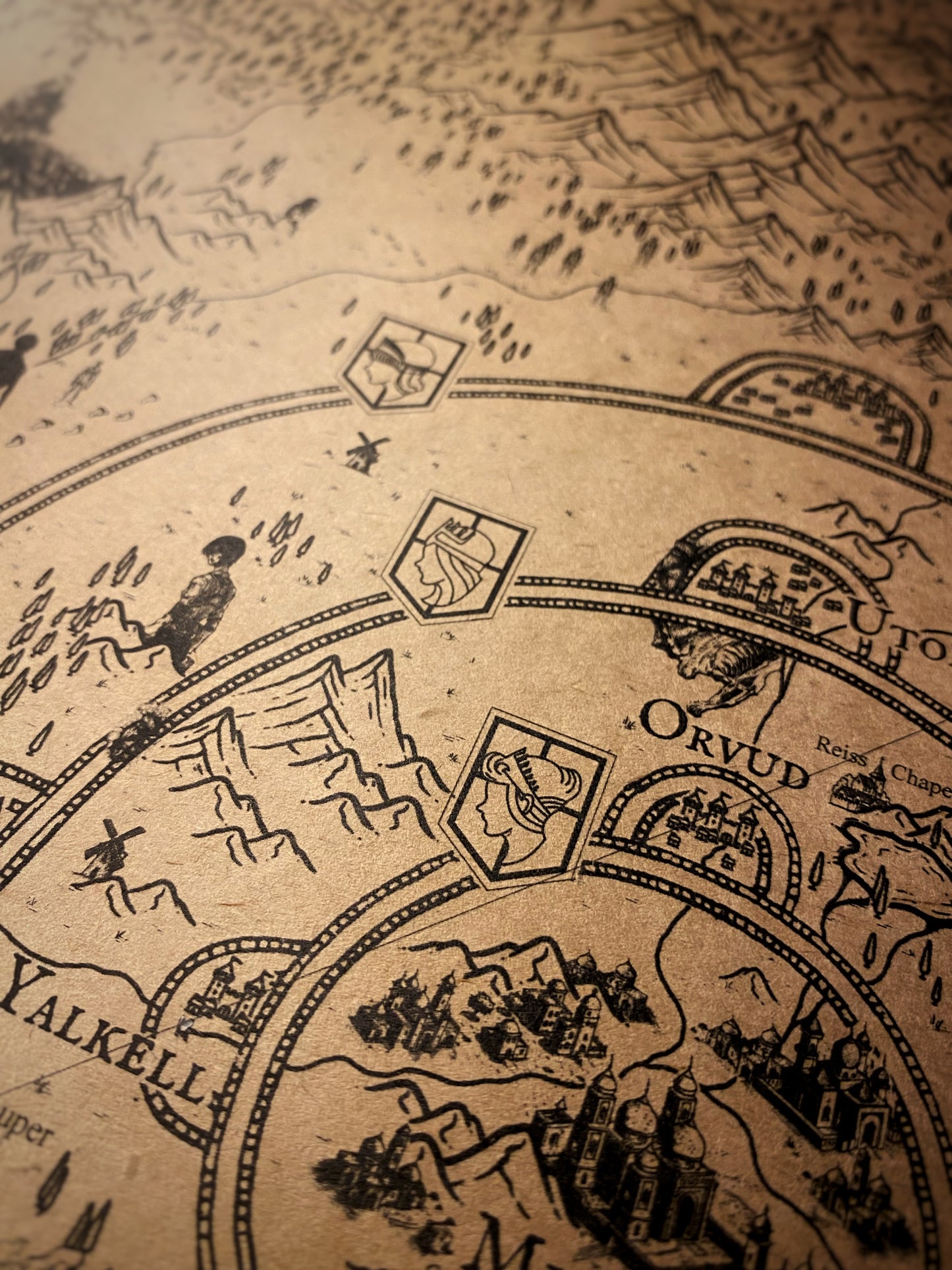 Mapa del mundo de One Piece, Póster de Monkey D. Luffy