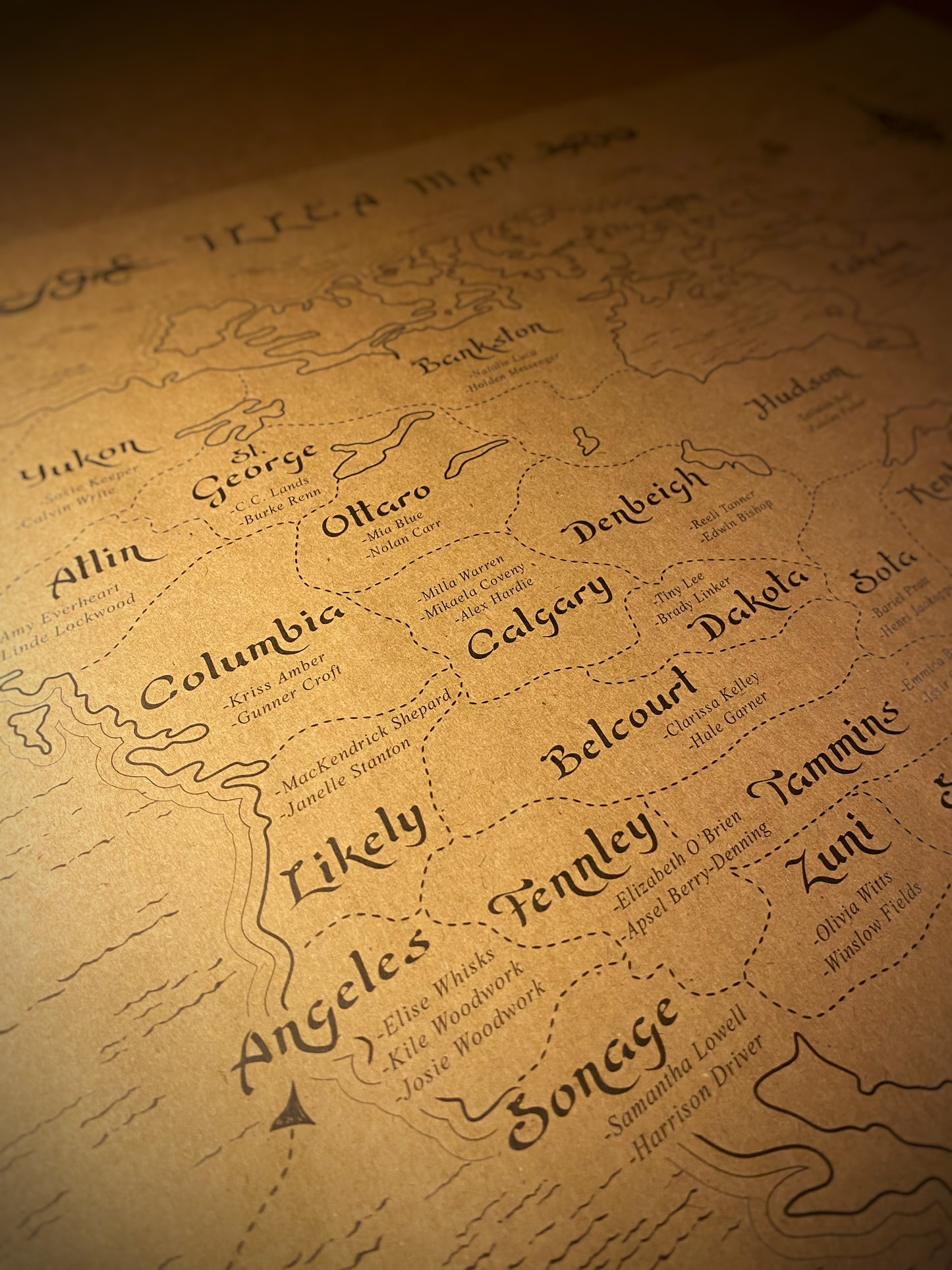 The Selection Universe, The Map of Illéa