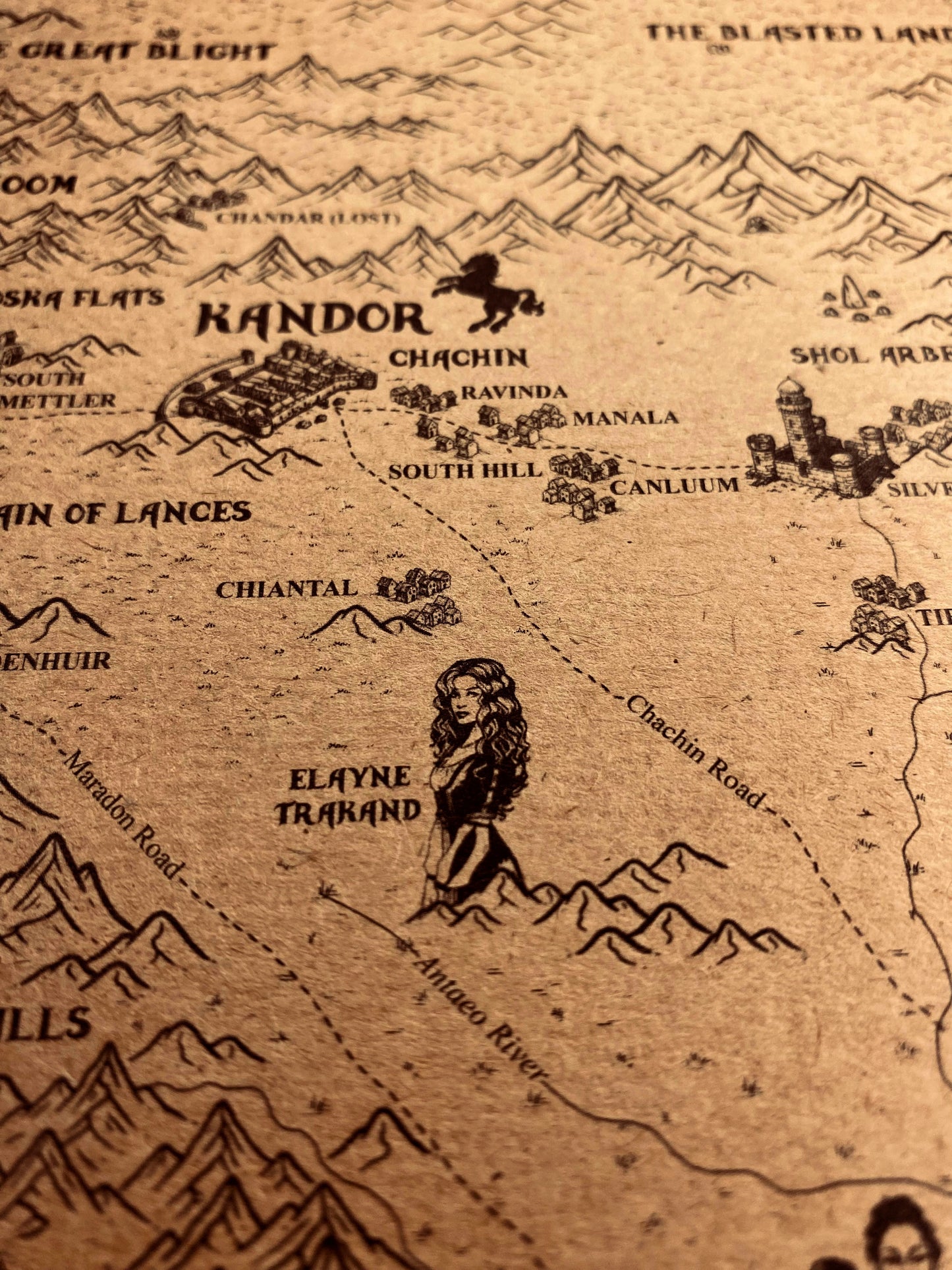 Carte du monde One Piece, Affiche de Monkey D Luffy