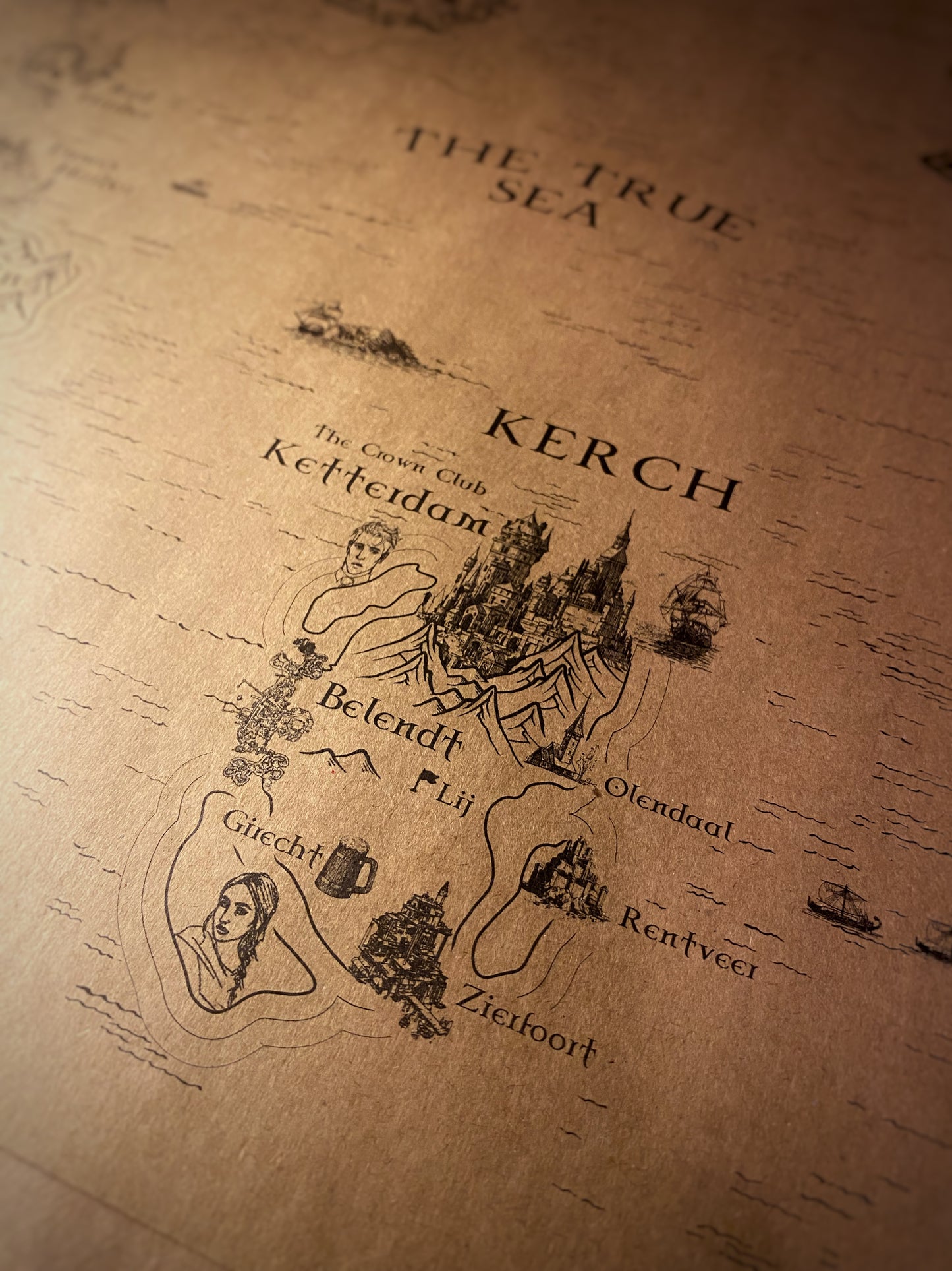 Shadow and Bone Series, Grishaverse Map