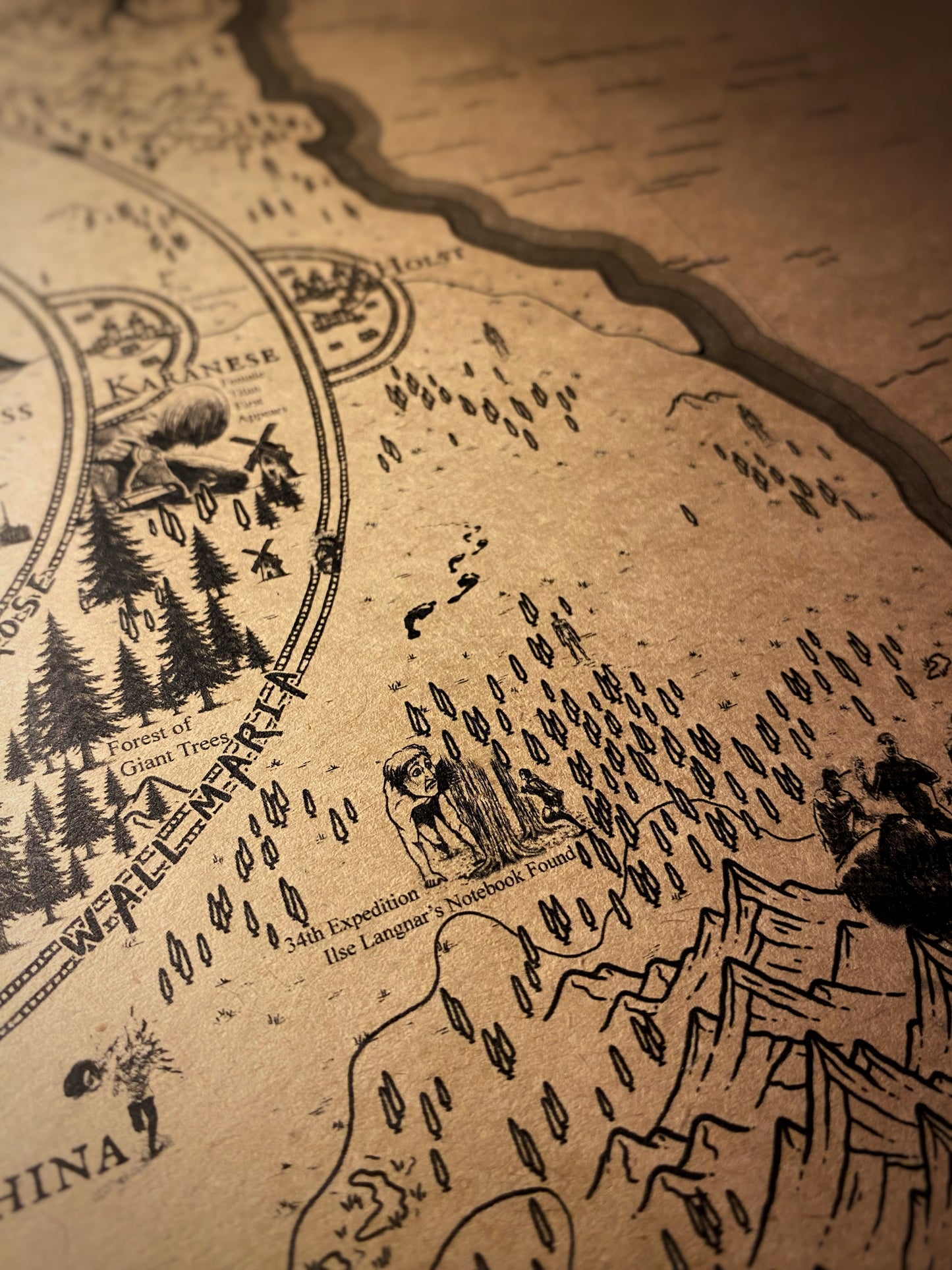 Mapa del mundo de One Piece, Póster de Monkey D. Luffy