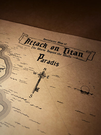 Mapa del mundo de One Piece, Póster de Monkey D. Luffy