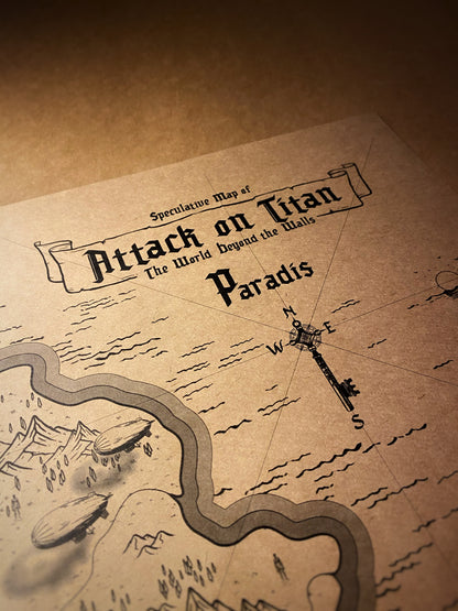 Mapa del mundo de One Piece, Póster de Monkey D. Luffy