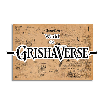 Shadow and Bone Series, Grishaverse Map