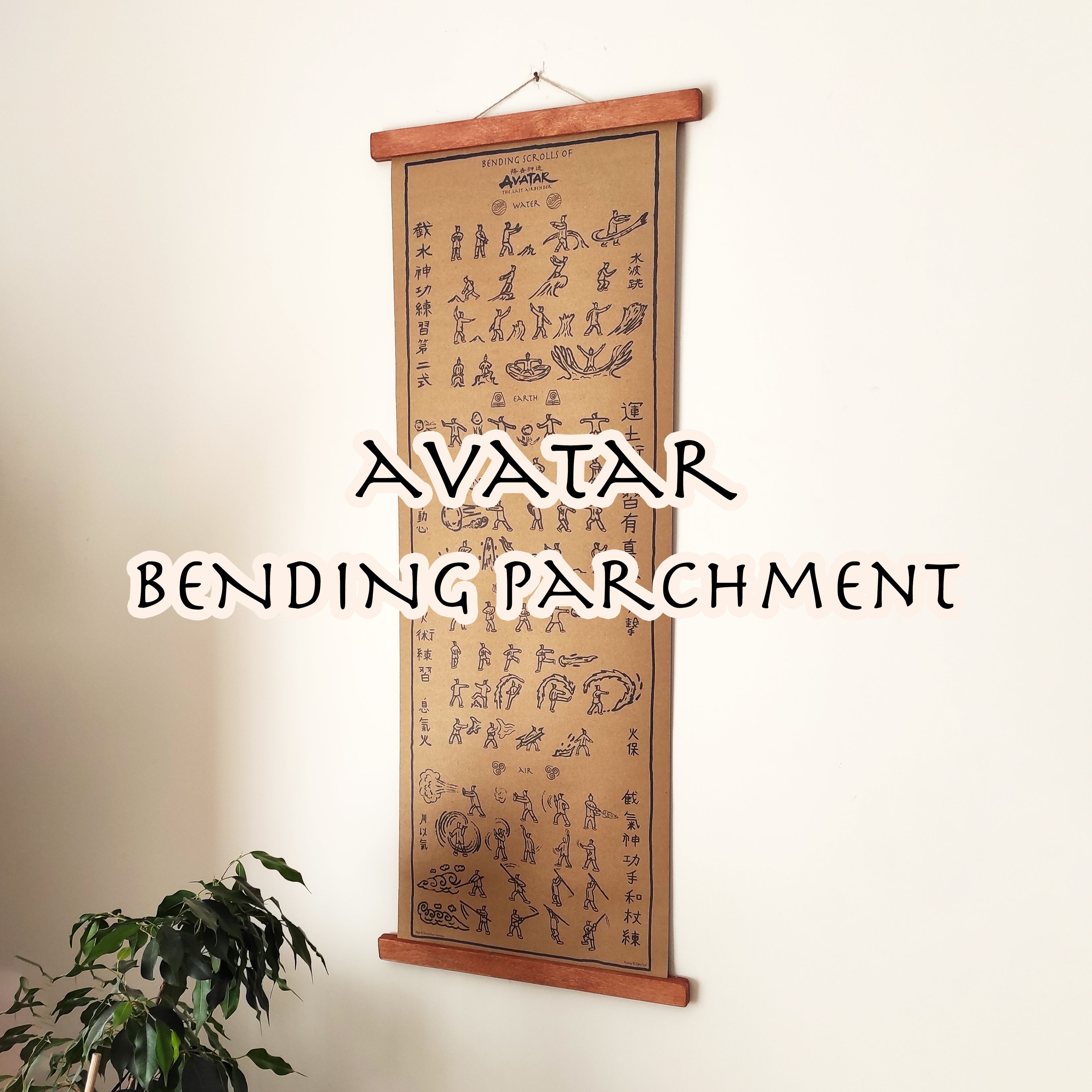 Avatar The Last Airbender Elemental Bending Scroll – The Art of Bendin ...